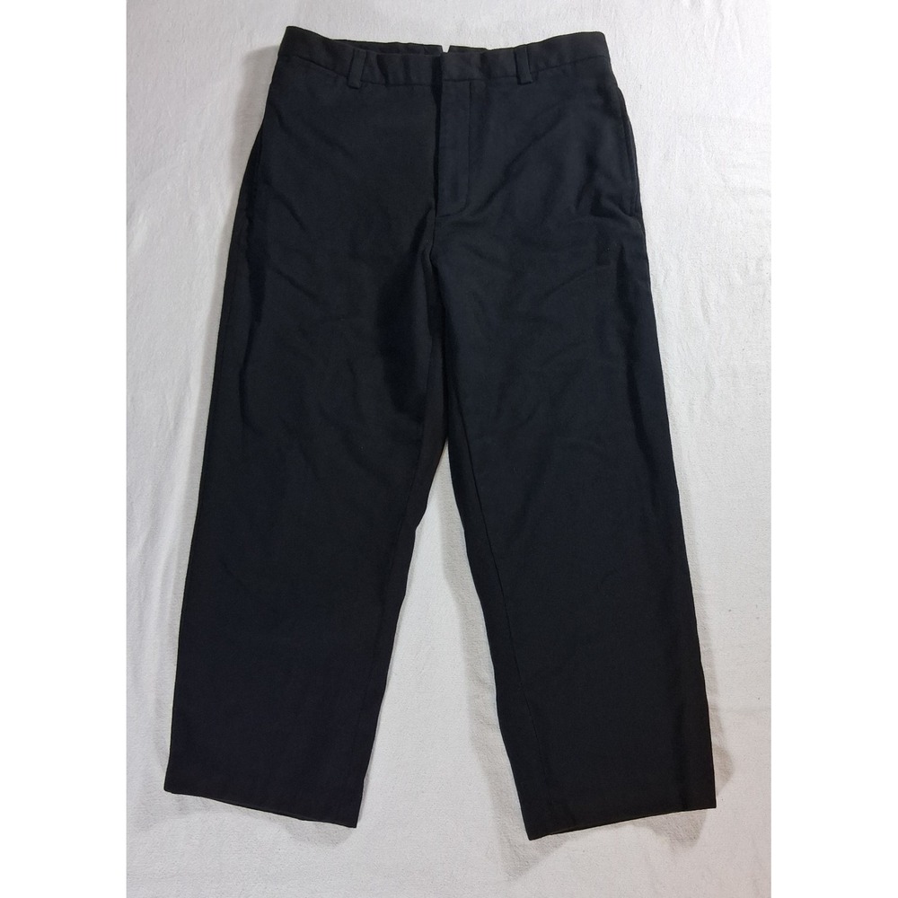 Banana Republic Emerson Black Pants Men's 36x30 Straight Leg Chinos Dress Casual